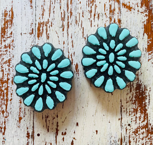 Turquoise Vent Clip Set