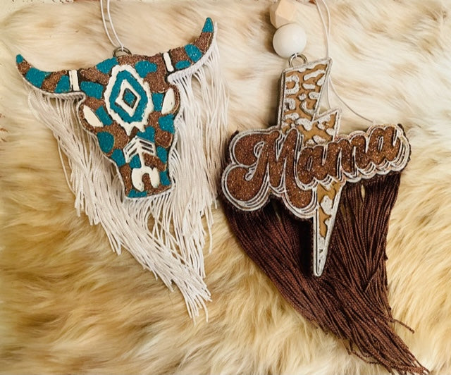 Bull or Mama Bolt Freshie with Fringe