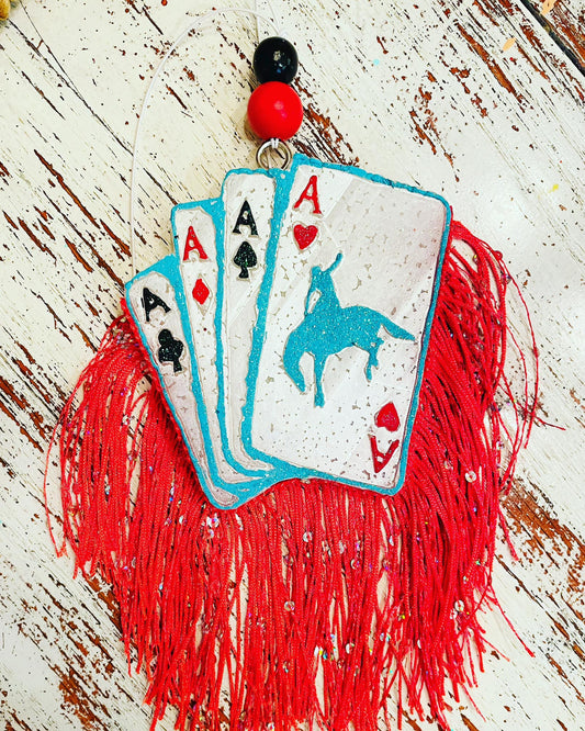 Ace Cards with Fringe