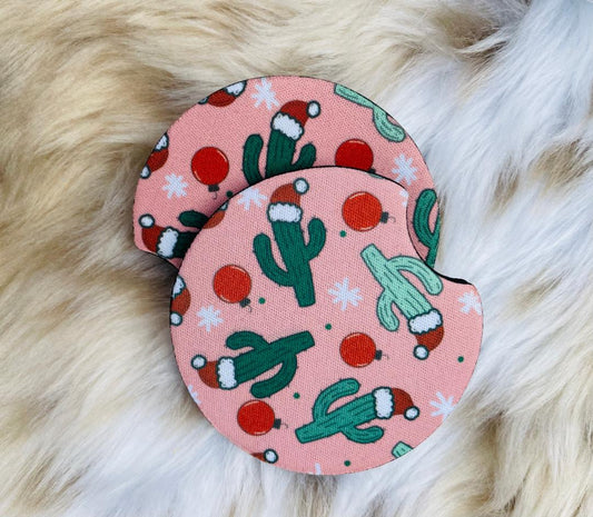 Christmas Catus Coaster Set