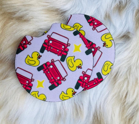 Jeep Car Coasters Set